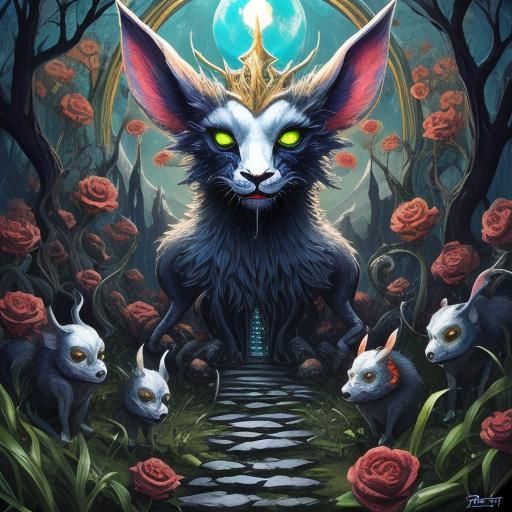 Creepy Cool AI-Generated Image