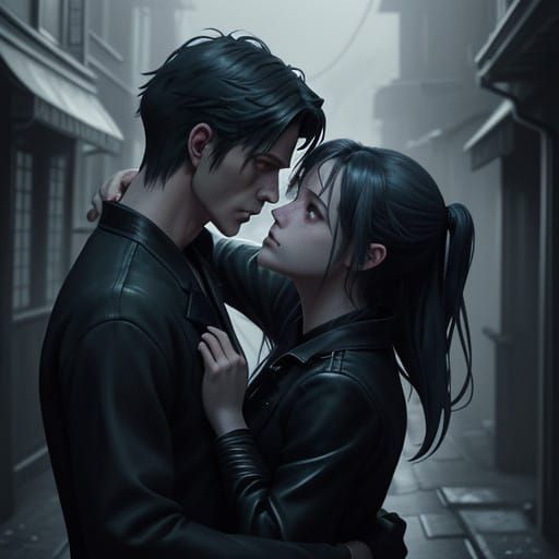 Ethereal Moonlit Embrace