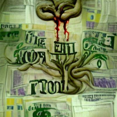 Abstract Image Generated From Simple Prompt