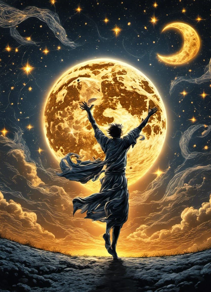 sun dancing with moon