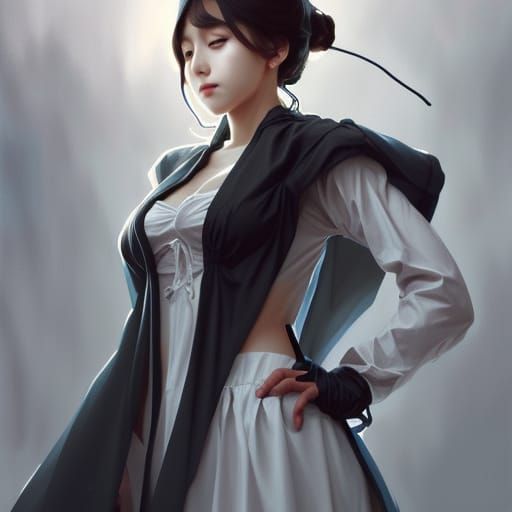 Beautiful Black and White Portrait Marco Polo 1290.