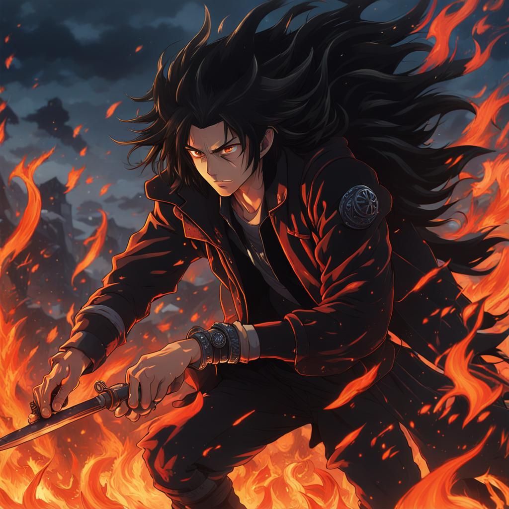 Punk Devil in Hellfire, Anime Style