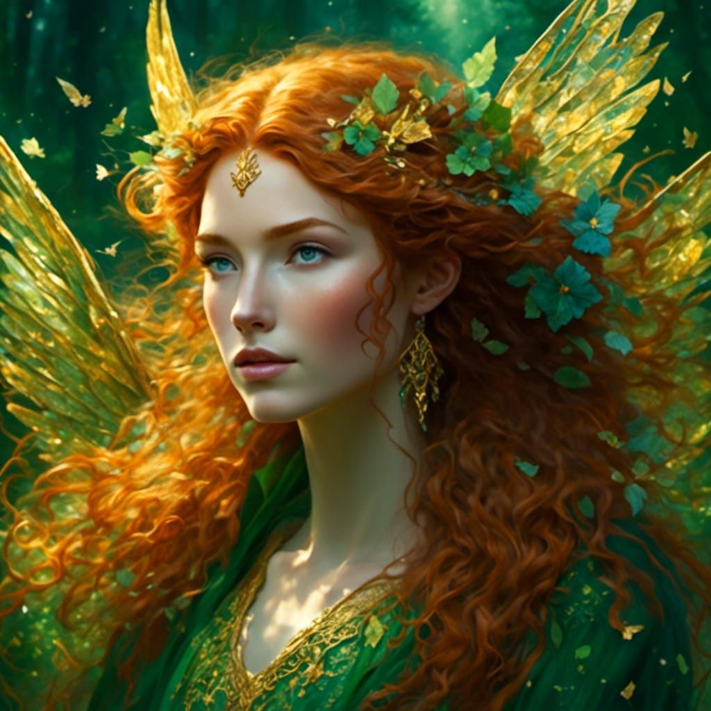 A Seelie Faerie awaiting Brian Boru