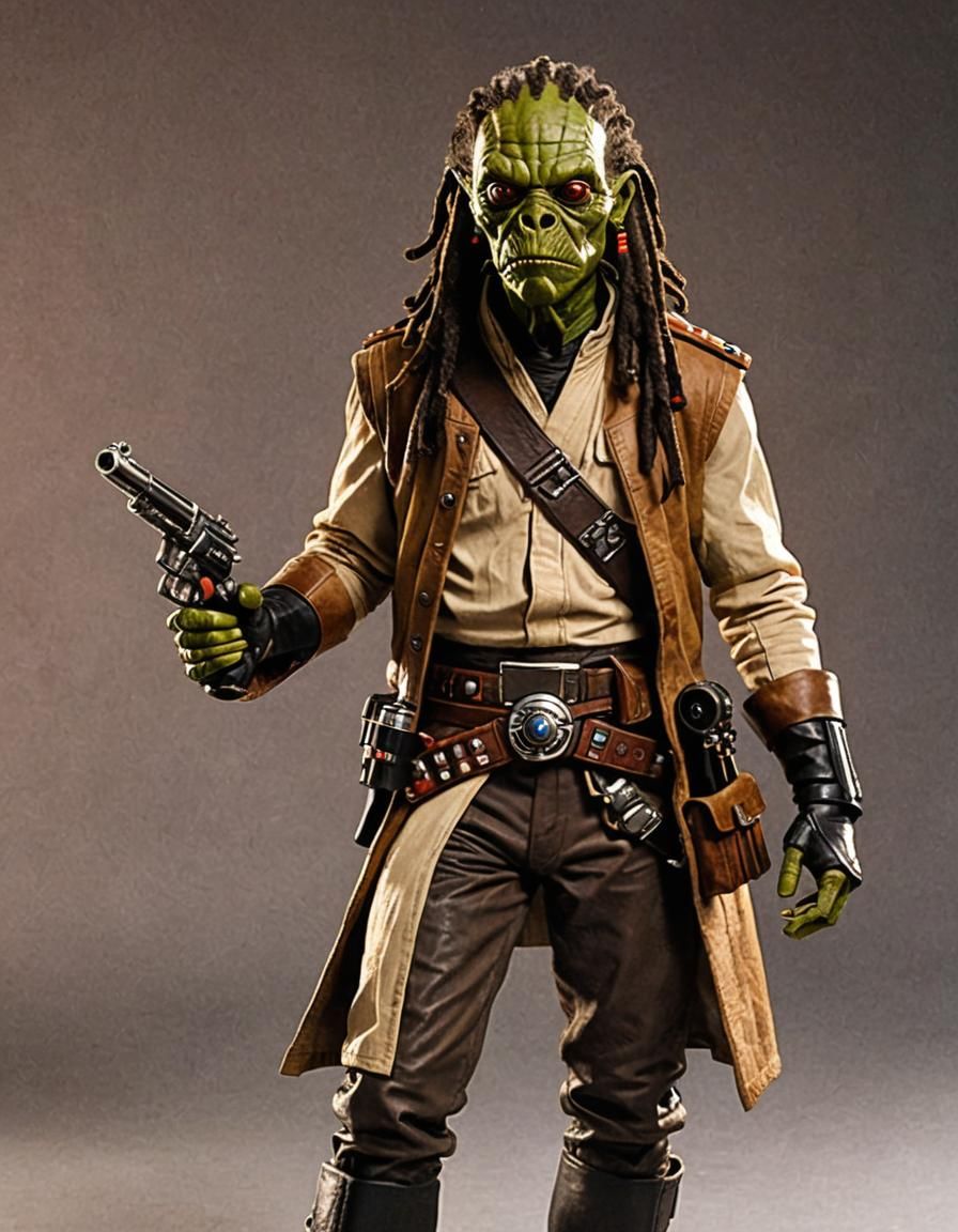 Sinister Weequay Smuggler in Star Wars Spaceport