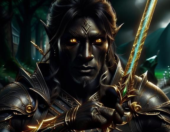 Dark Elf Warrior