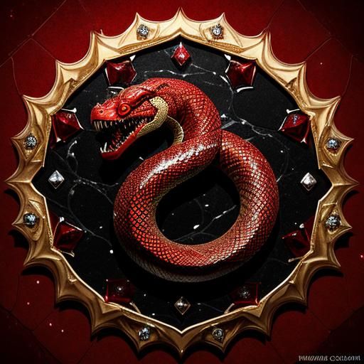 Diamond Snake Dripping Venom: Cosmic Horror