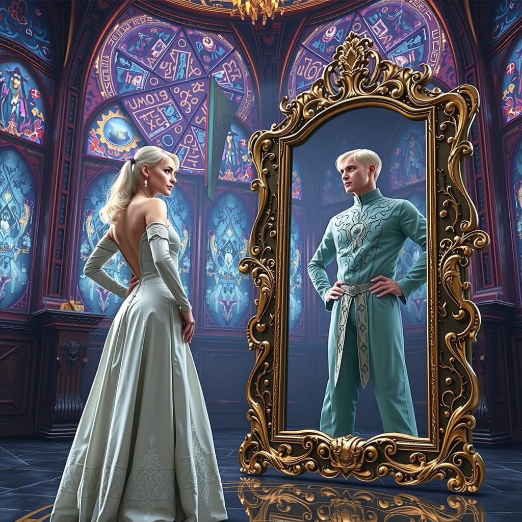 Sisters in the Gilded Mirror