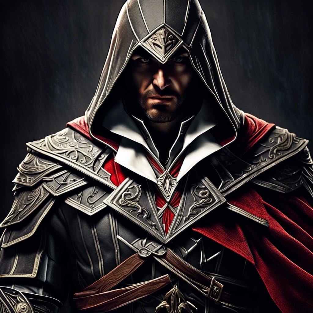 Hyperrealistic Image of Ezio Auditore