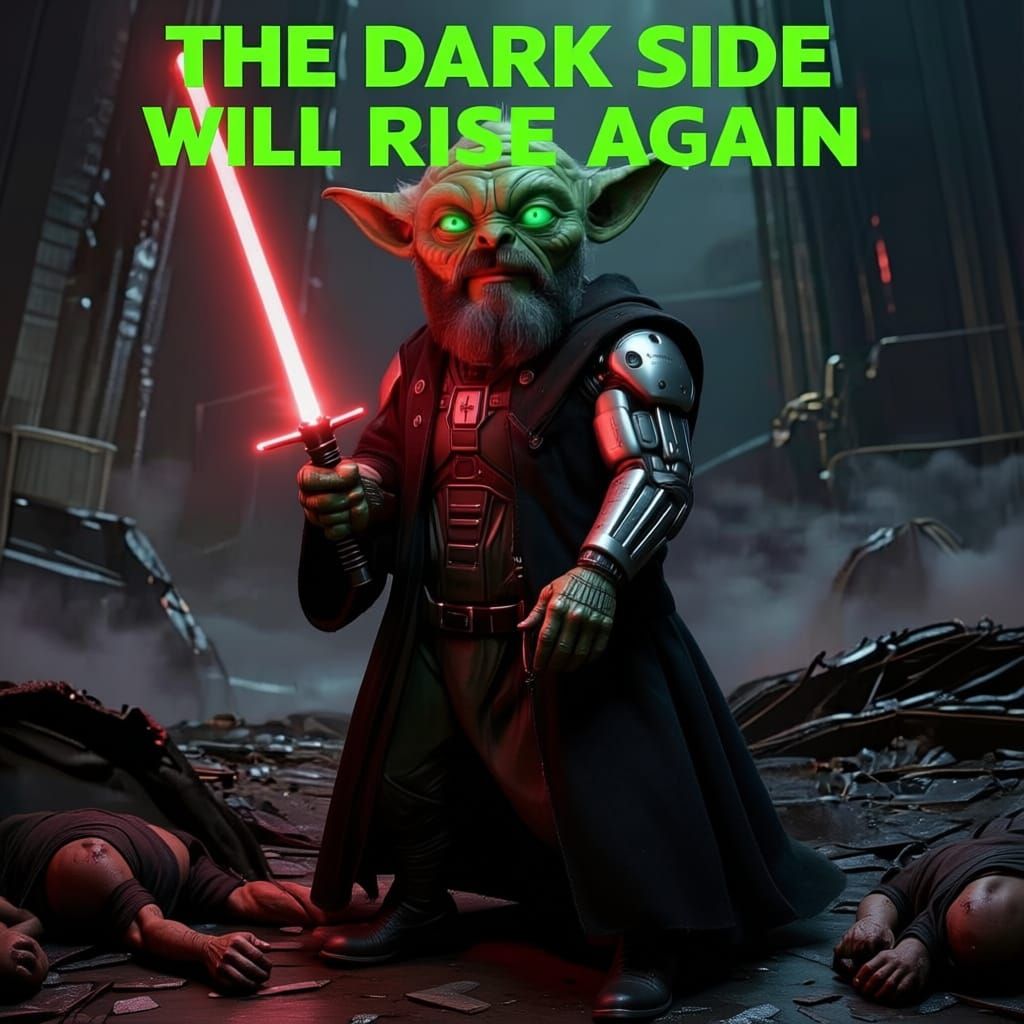 Dark Side Yoda as Sith Lord