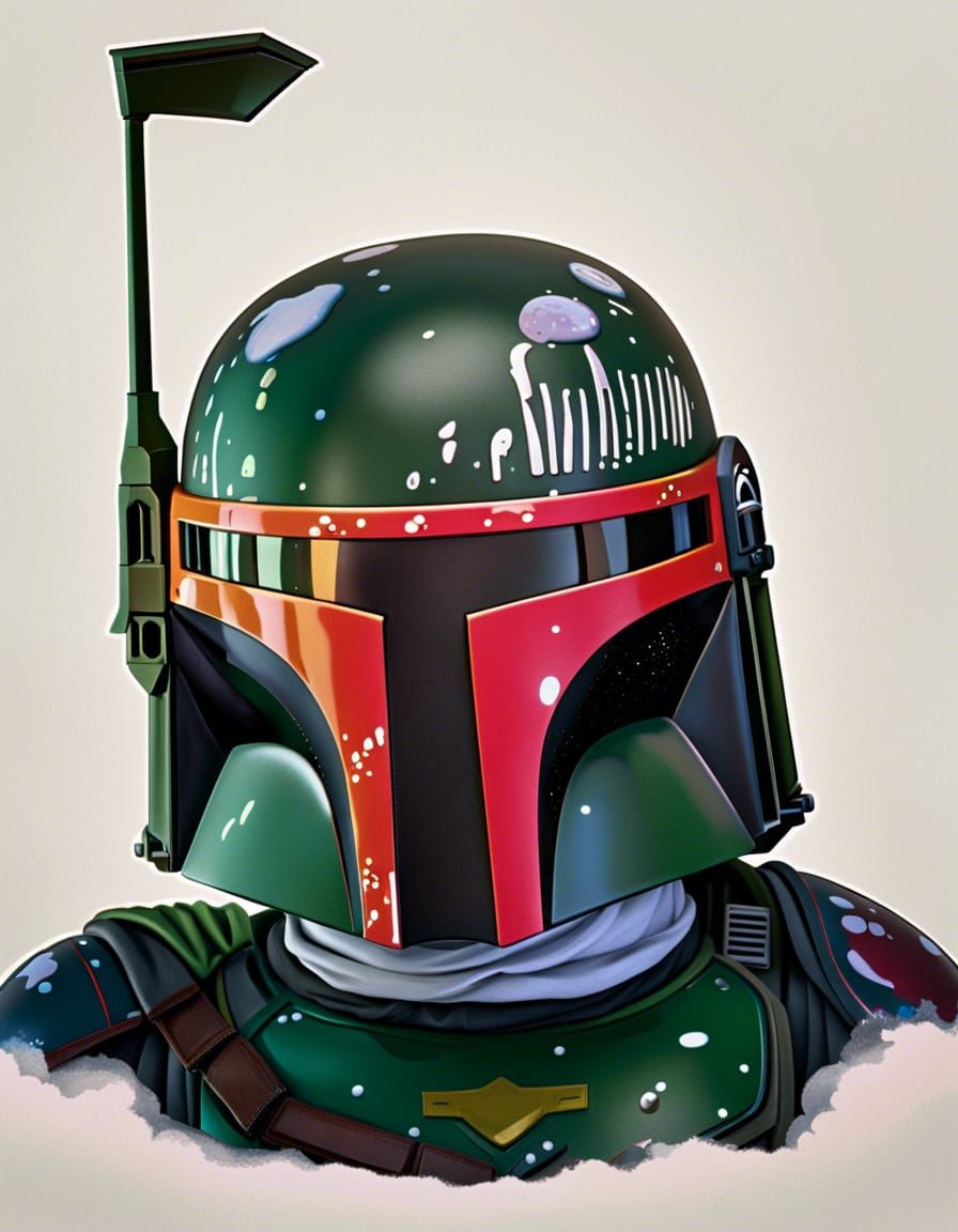 Boba Fett Digital Matte Painting in 8K