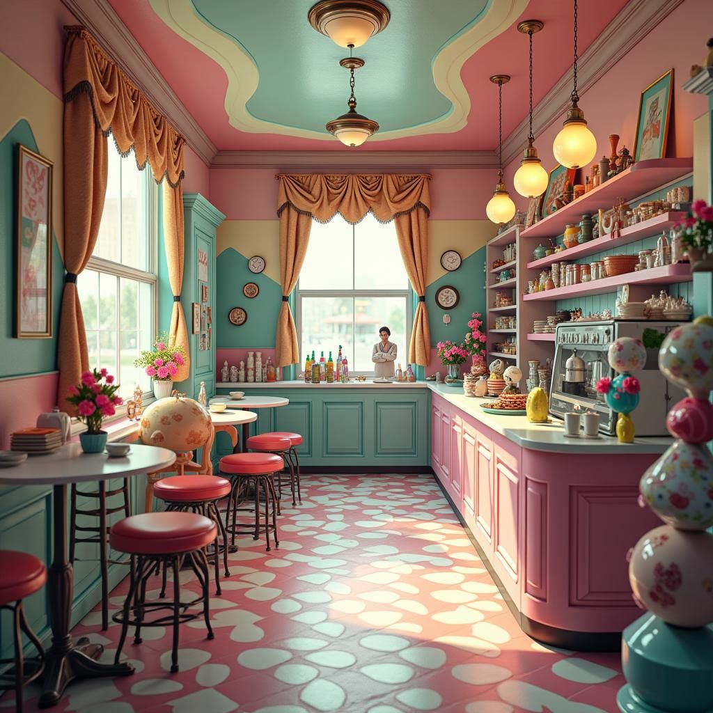 Surreal Ice Cream Shop Hides a Dark Secret