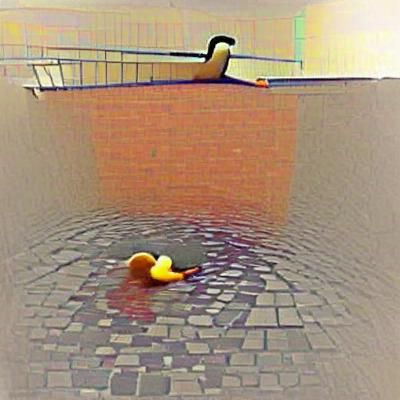 A Suicidal Duck: AI Interpretation