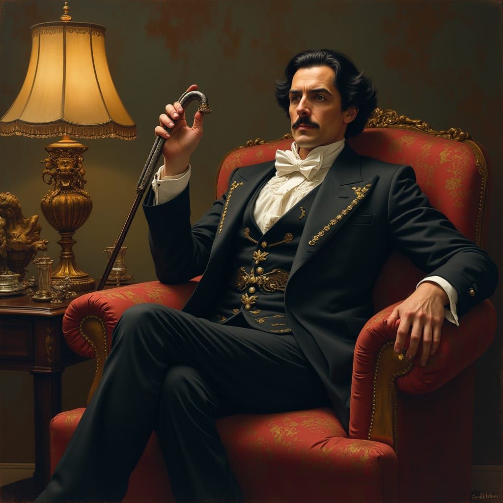 The Aesthete: Oscar Wilde as Supervillain, Courbet Style