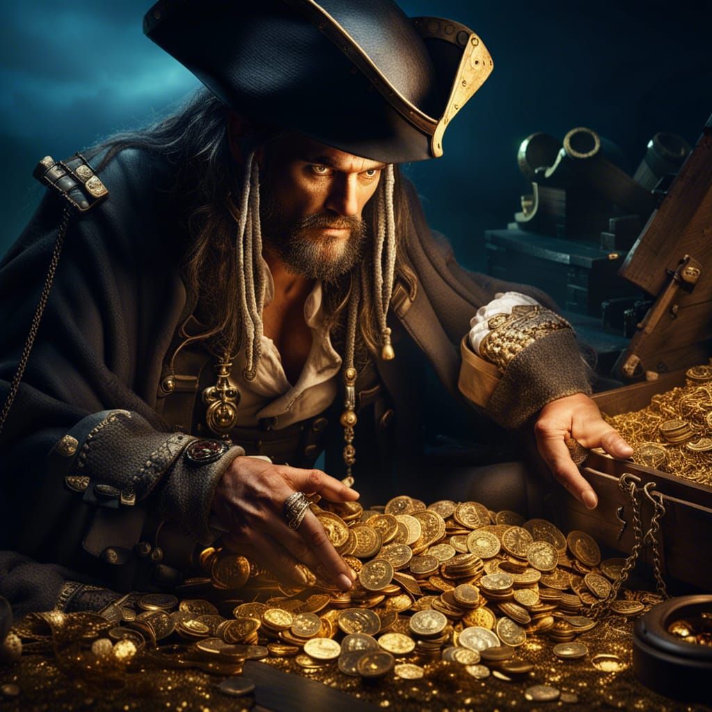Pirate's Cove: A Treasure Trove in Cinematic Lighting