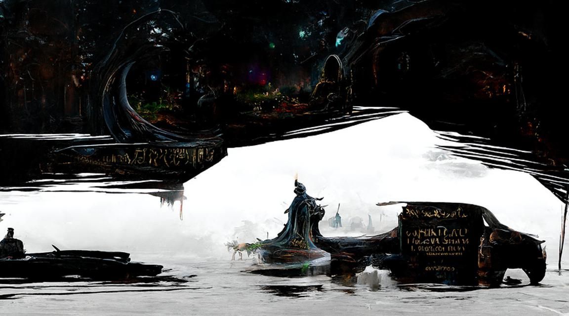 Ethereal Fantasy Landscape in Astral Cosmic Style