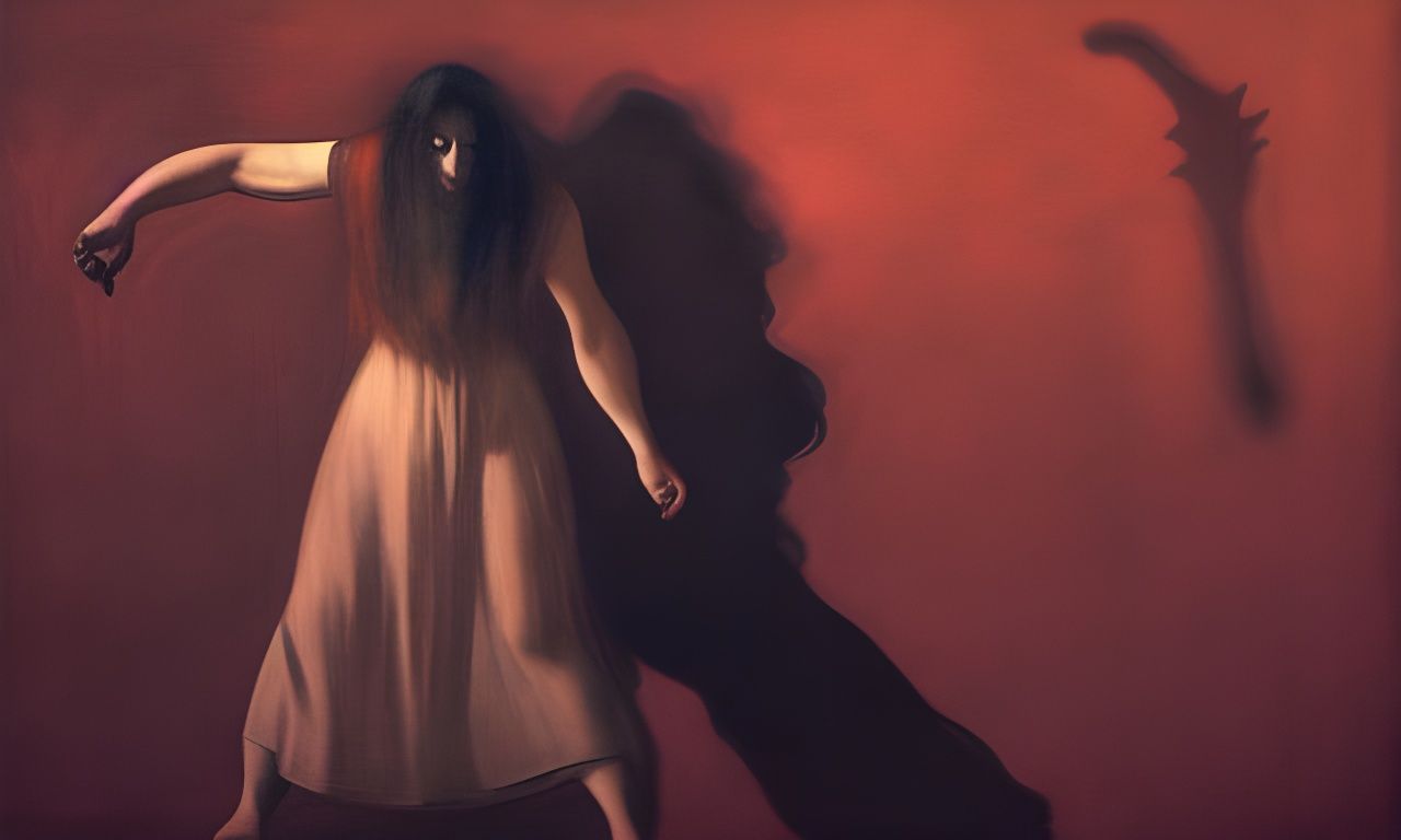 Witch Breaks Free: Classical and Expressionist Painting