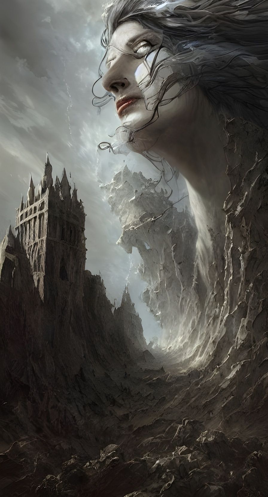 Goddess of Wind: Epic Hyperdetailed Digital Art