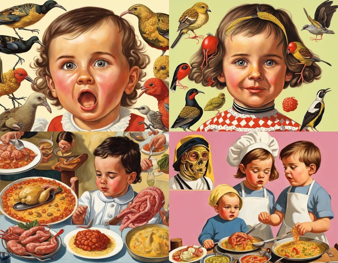 Grotesque Ladybird Book Art Depicting Brain Surgery