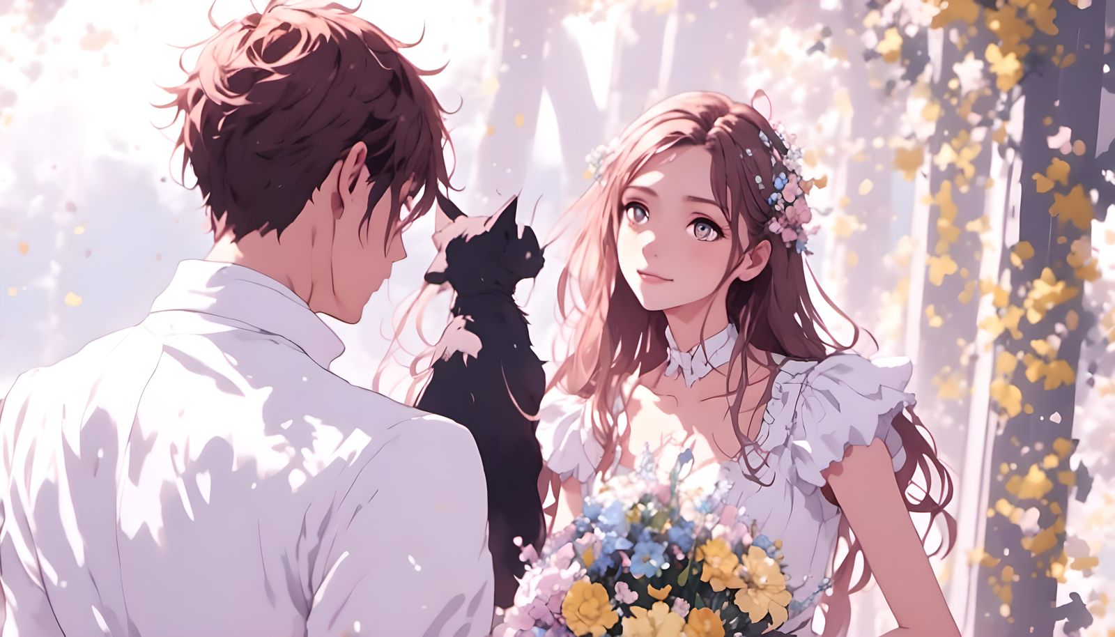 Woman's Disbelief: Anime-Style Digital Portrait