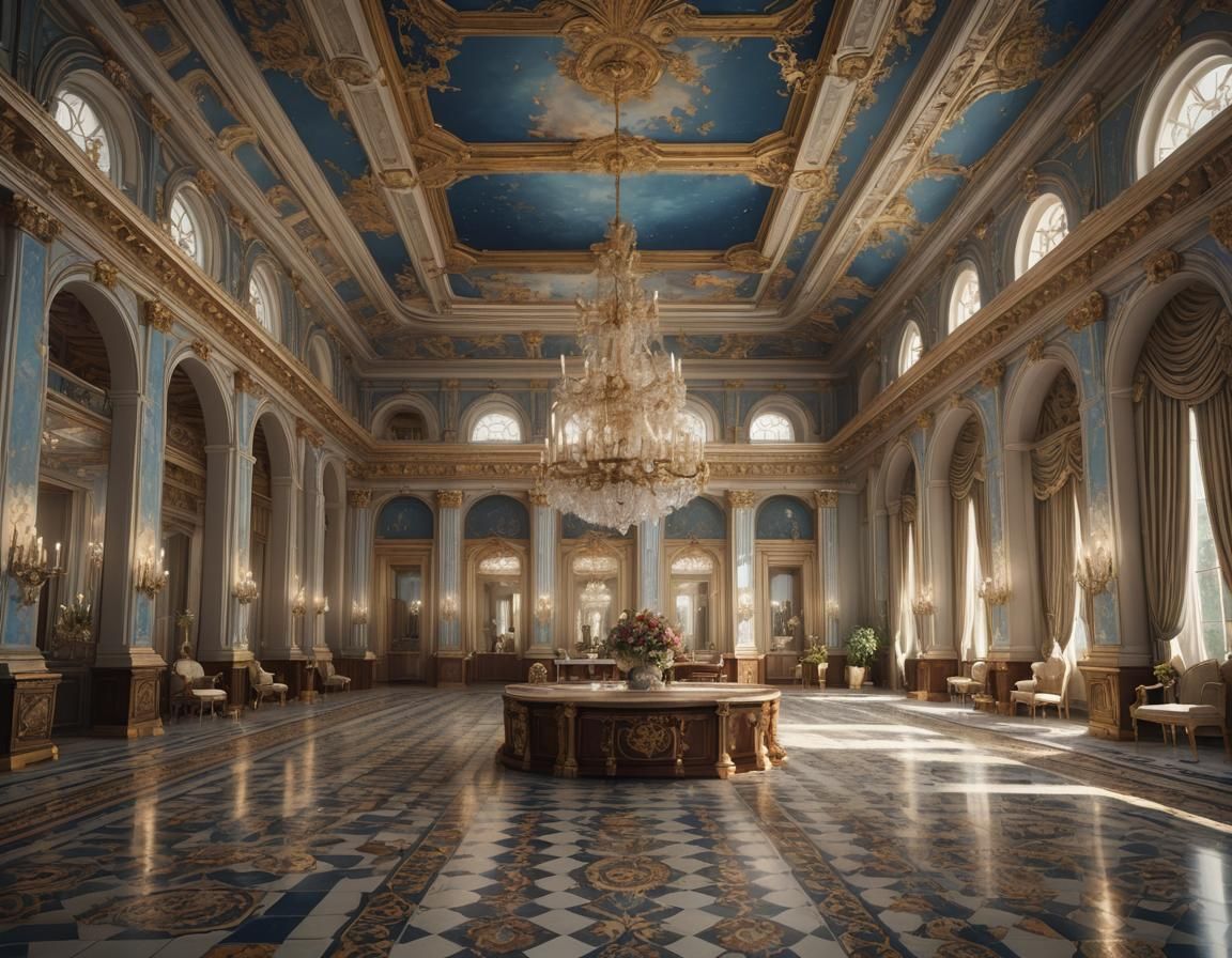 Grand Ballroom: Neo-Classical Fantasy Art