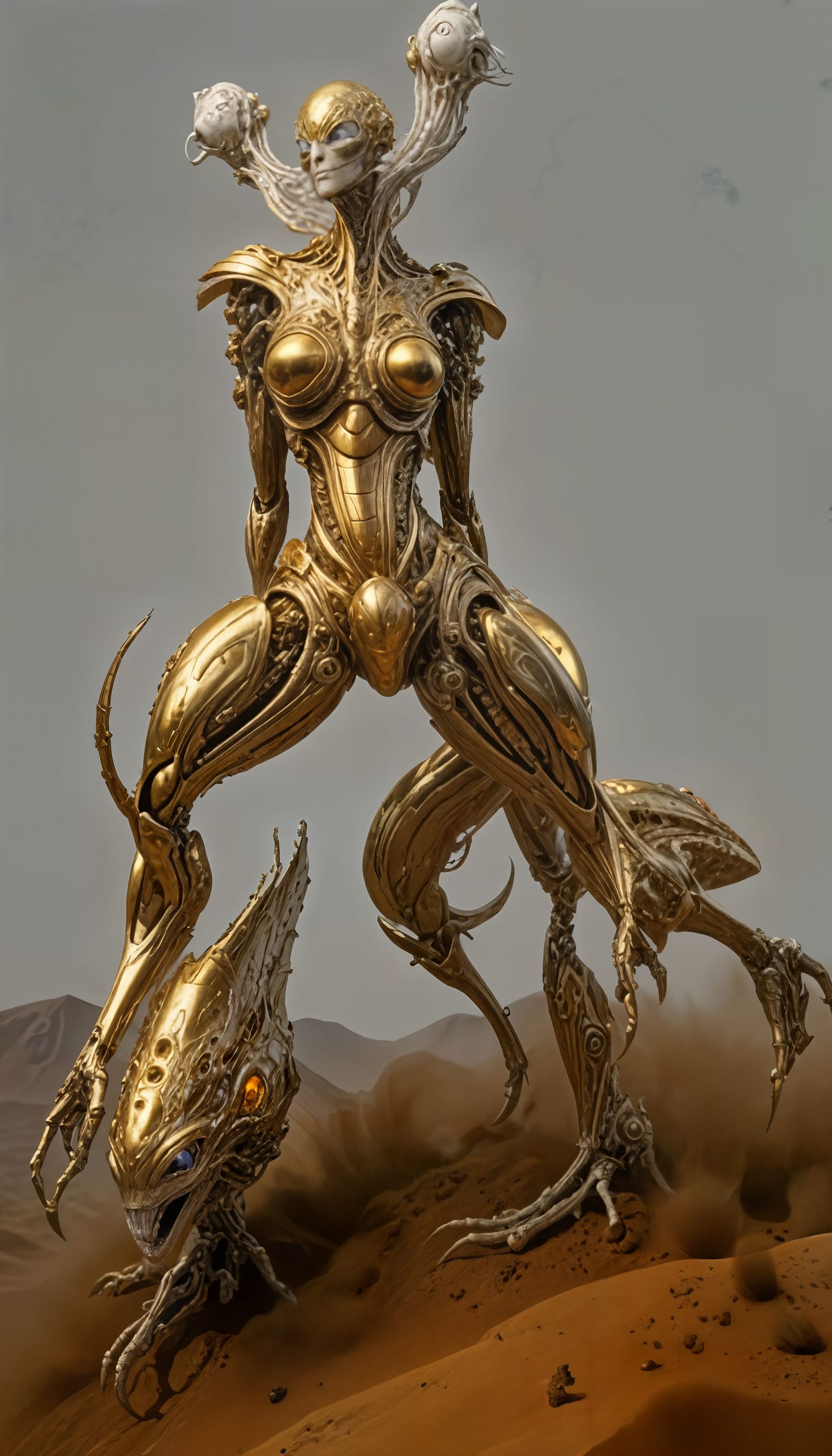 Running around the Iron hills with their 'dog'