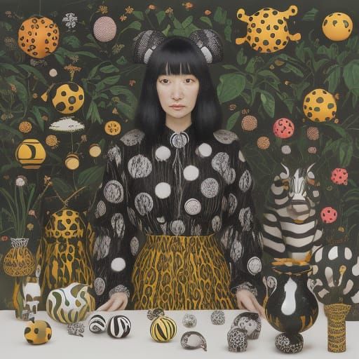 Surreal Landscape Inspired by Modern Masters