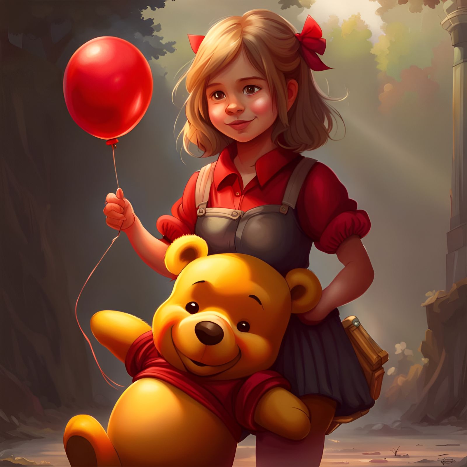 May I have a travel balloon please? 🎈 - Winnie the Pooh