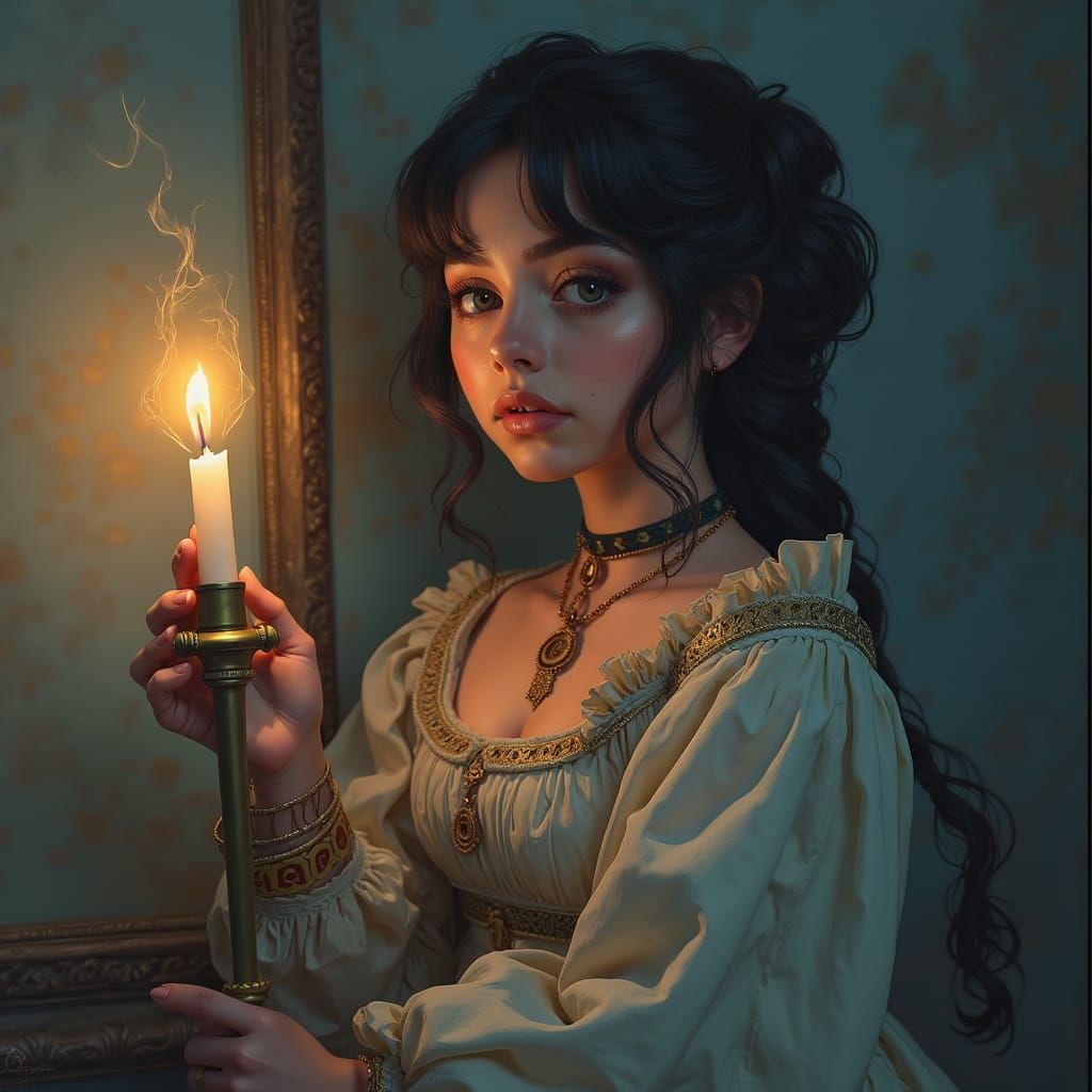 Egyptian Goddess Shines Bright in Luxurious Chamber