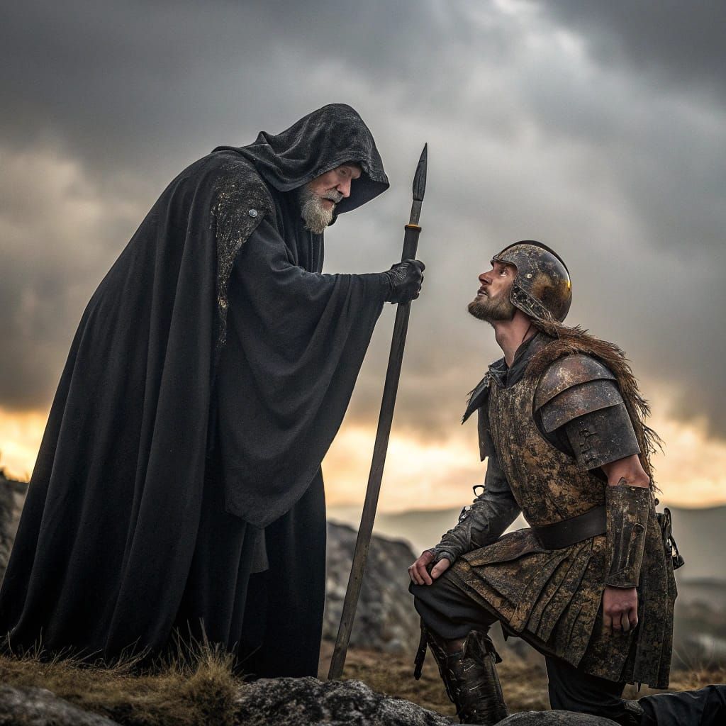 The Reaper Greets a Warrior with Respect