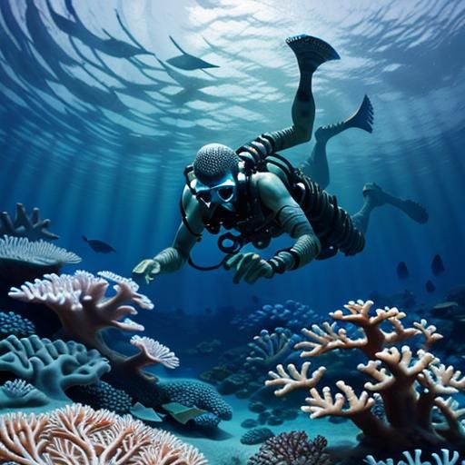 Finn's mind was a coral labyrinth, teeming with ideas and plans.