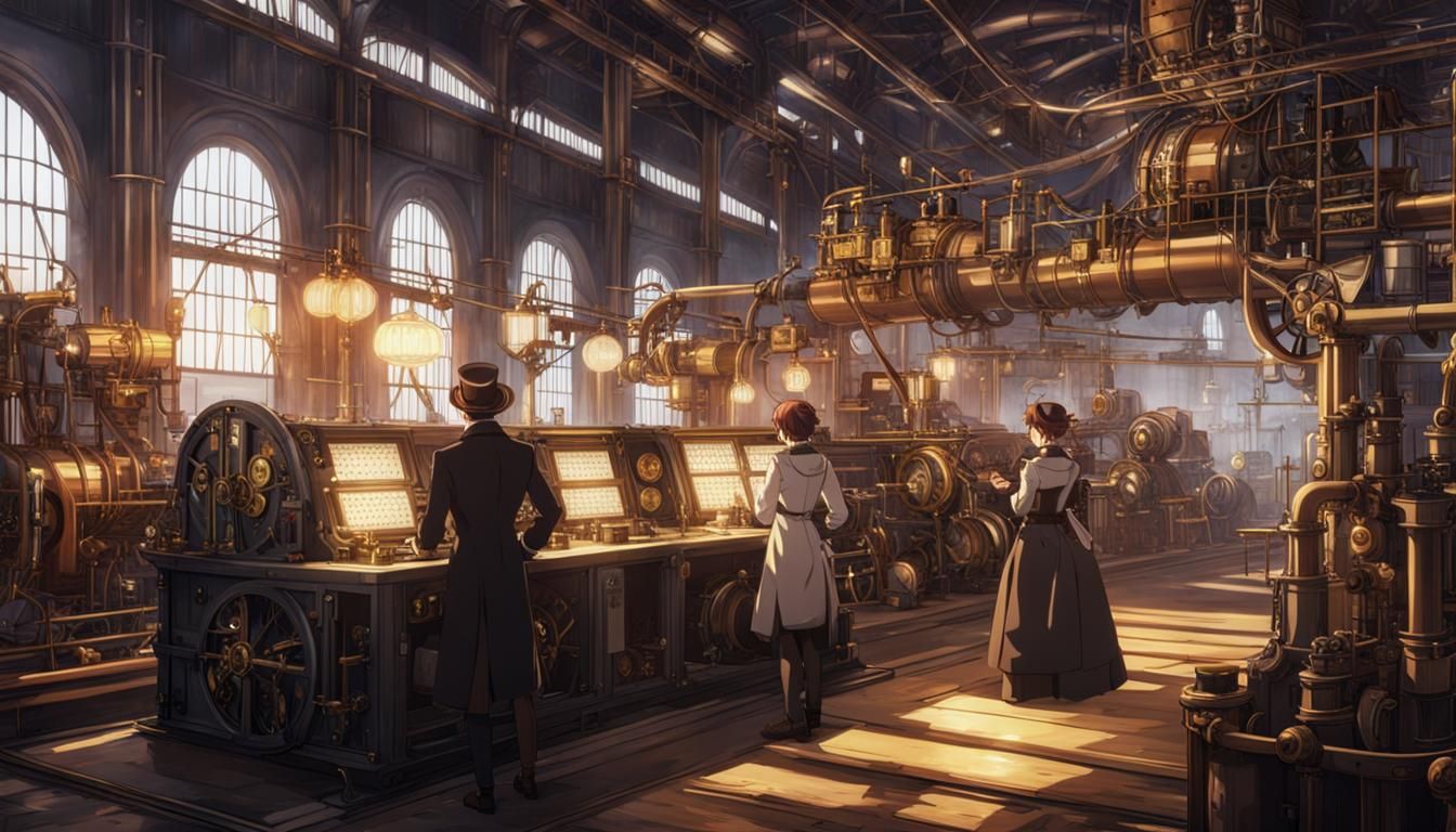 Steampunk Power Plant