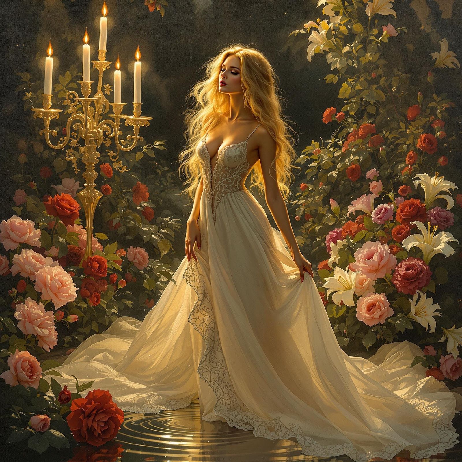 Timeless Elegance in Golden Light