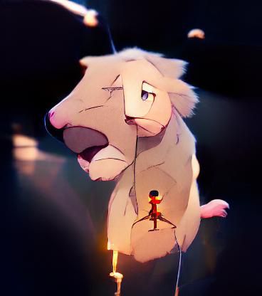 AI Interpretation of Courage Concept