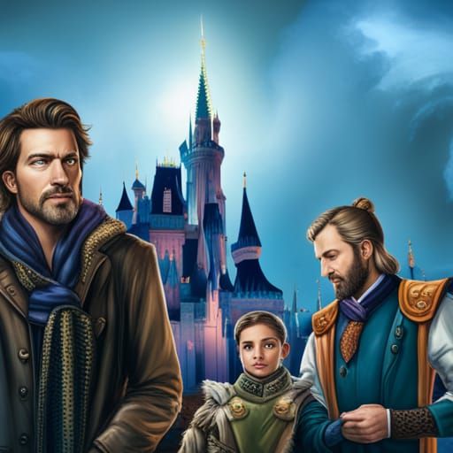 Gay family in Disney world