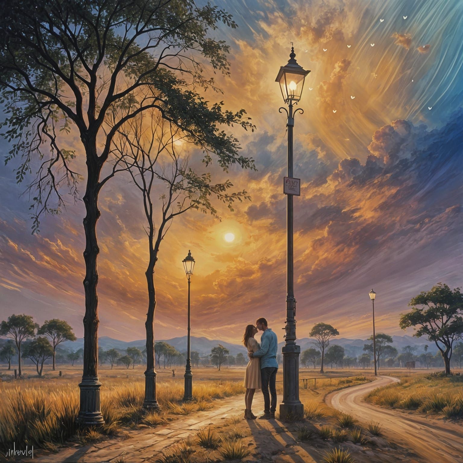 Evoking Love: An AI Interpretation