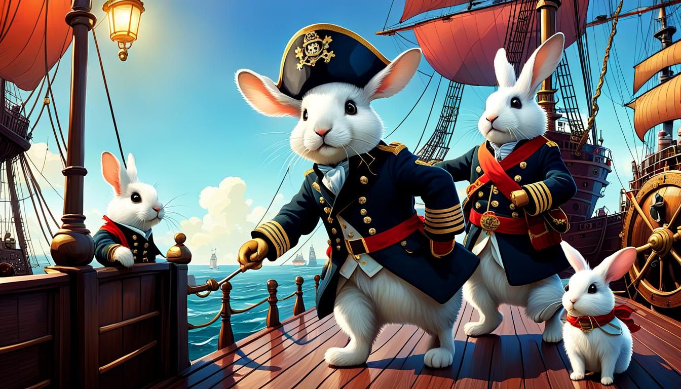 Hoist the Ladder! We're Boarding the Pirate Ship!