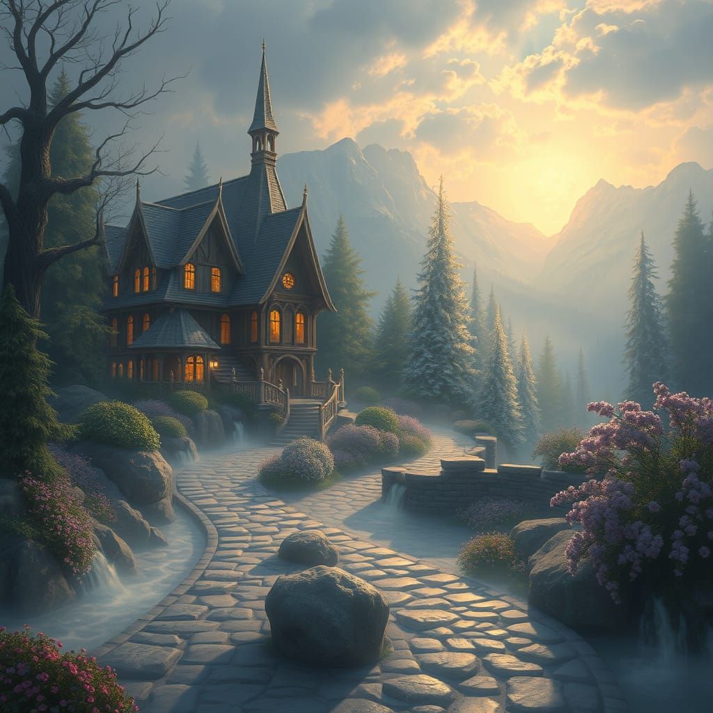 Whispers of Gentle Virtue in Enchanted Forest