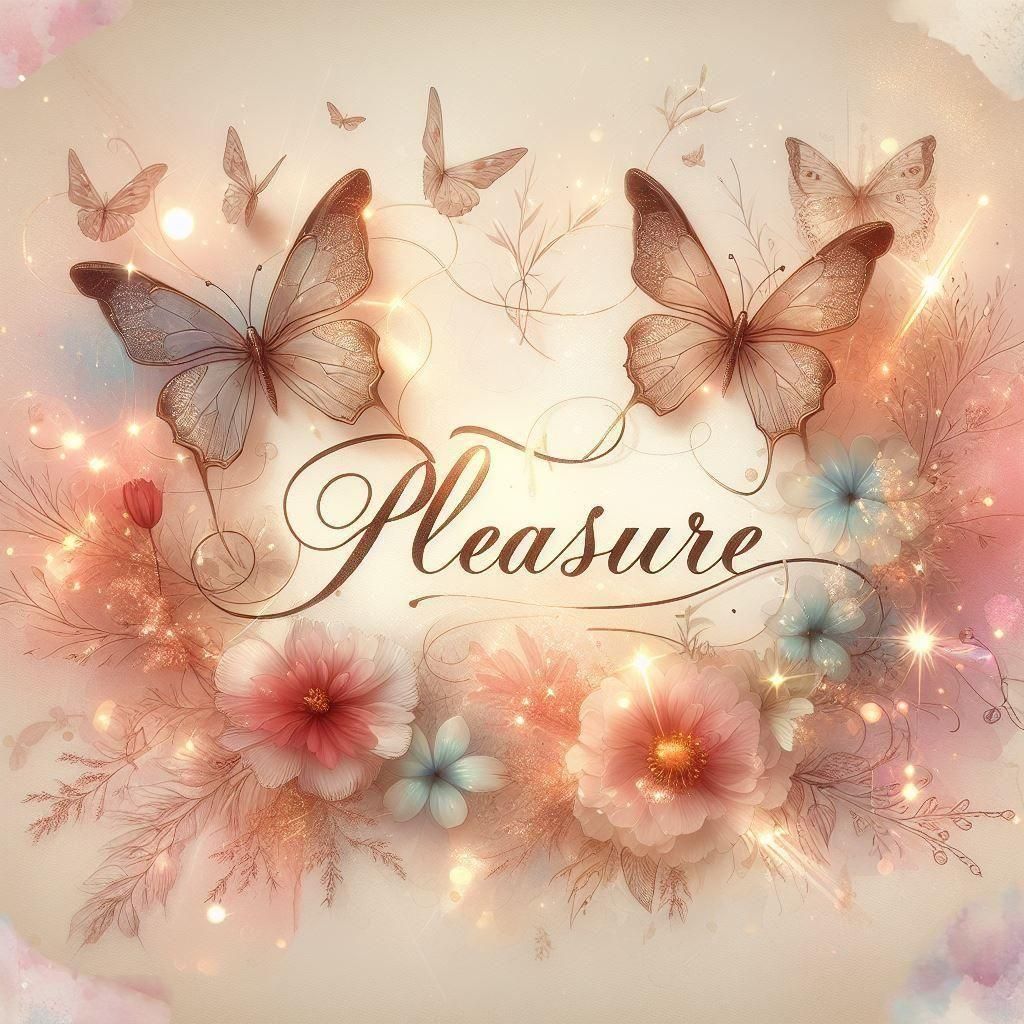 Elegant Calligraphy with Butterflies and Watercolor Florals