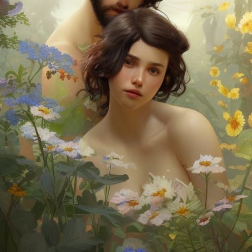 Two Men in Love in Secret Garden