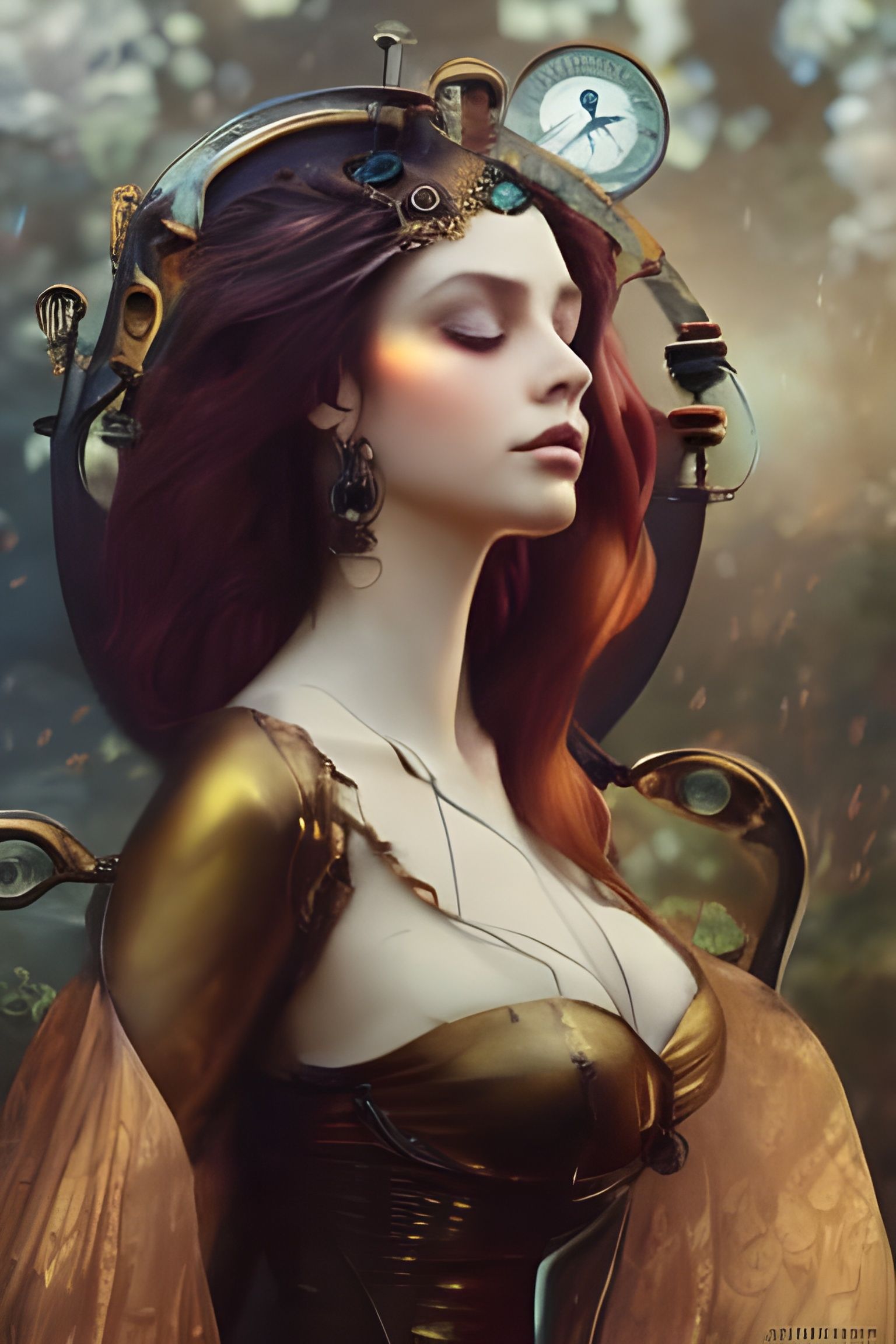 Steampunk Sleeping Beauty