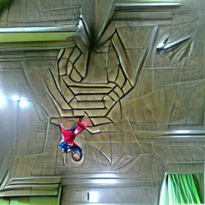 Hyperrealistic Spider-Man Digital Rendering