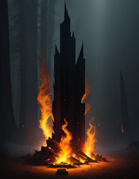 Lightless Flame in Volumetric Lighting
