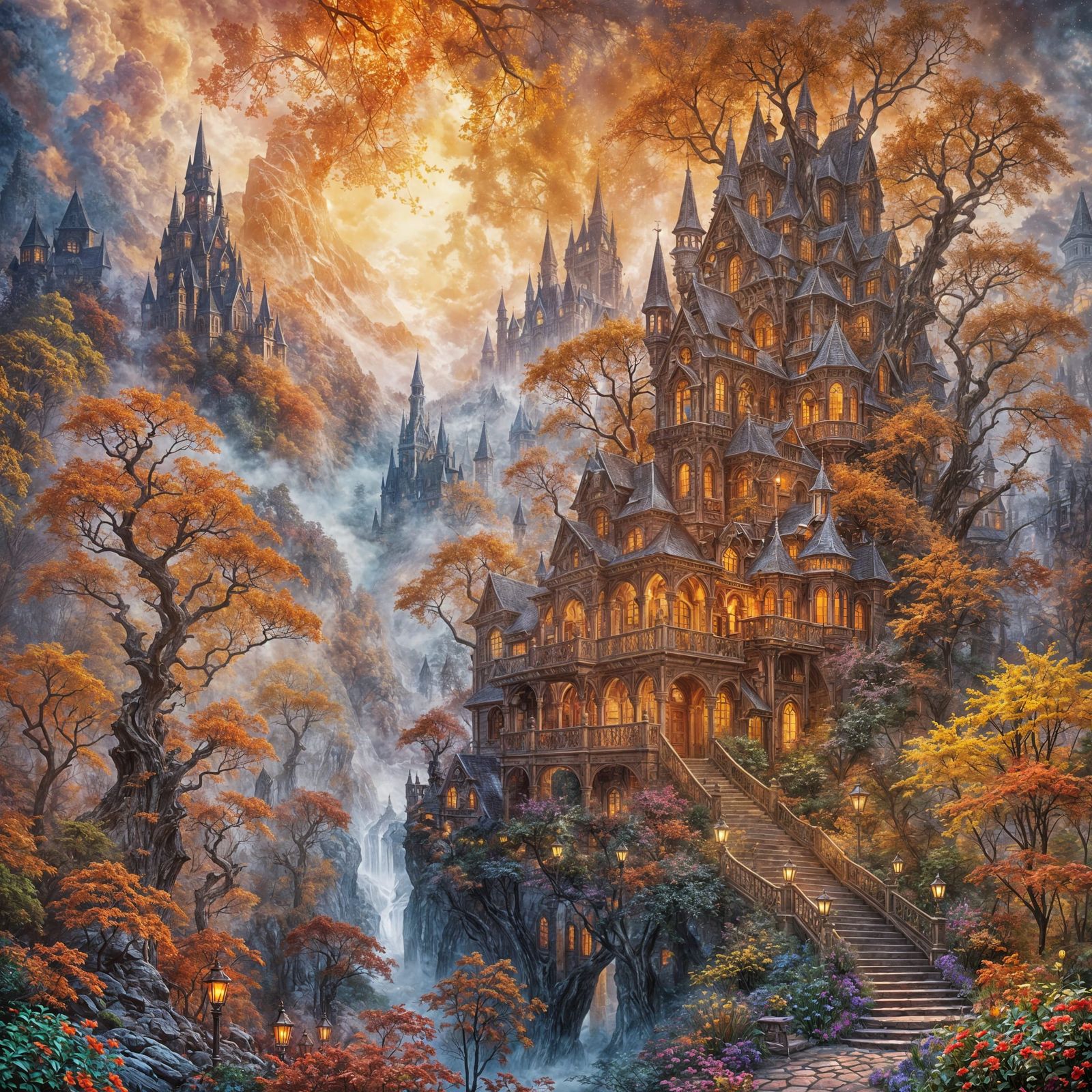 The Mysterious Mansion of Learning