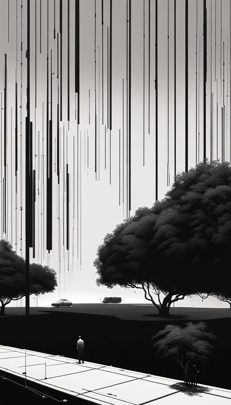 Biomechanical Headdress in Black Onyx, Organic and Mechanica...