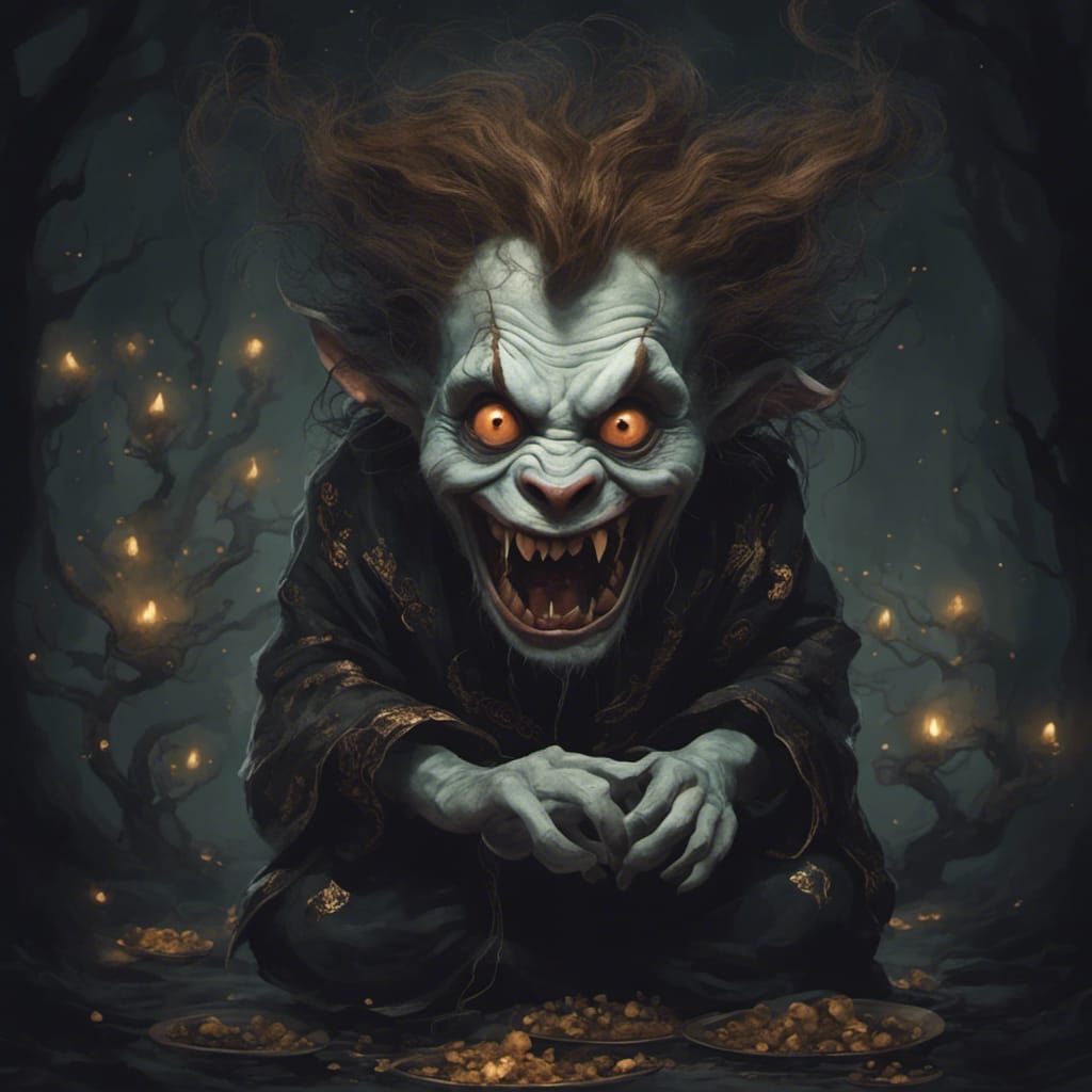 Cursed Web Design with Intricate Details