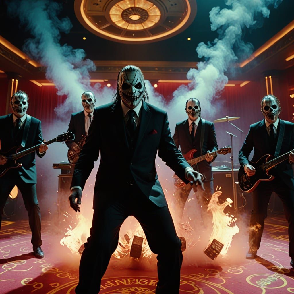 Slipknot in Casino Royale: A Cinematic Concert