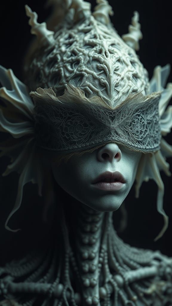 Surreal Dark Age Cyborg Reveals Ancient Secrets