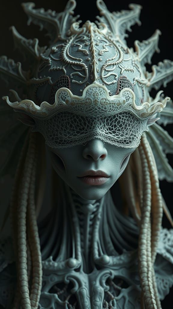 Ethereal Monstrosity in Dark Baroque Hues