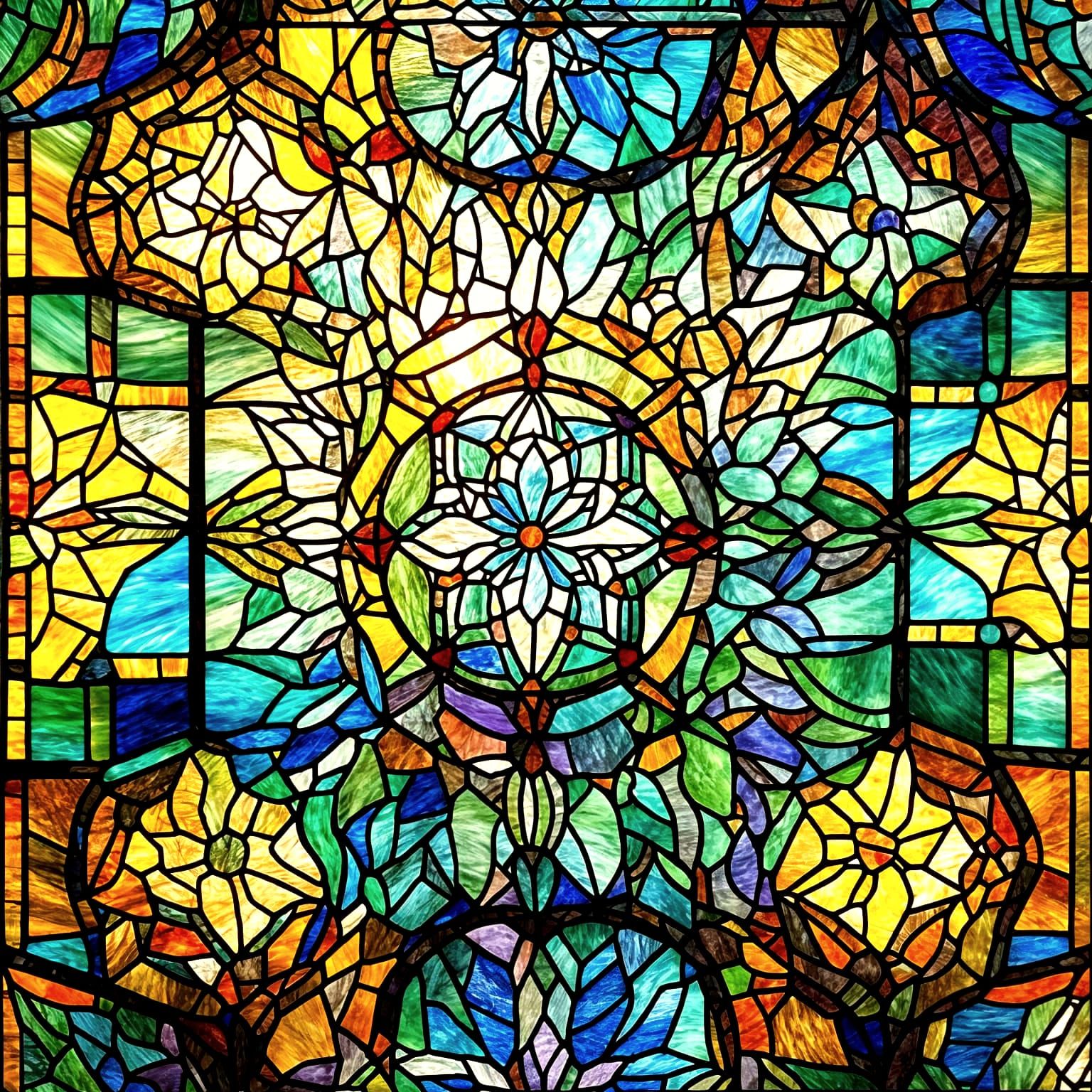Stunning Stained Glass Window Art