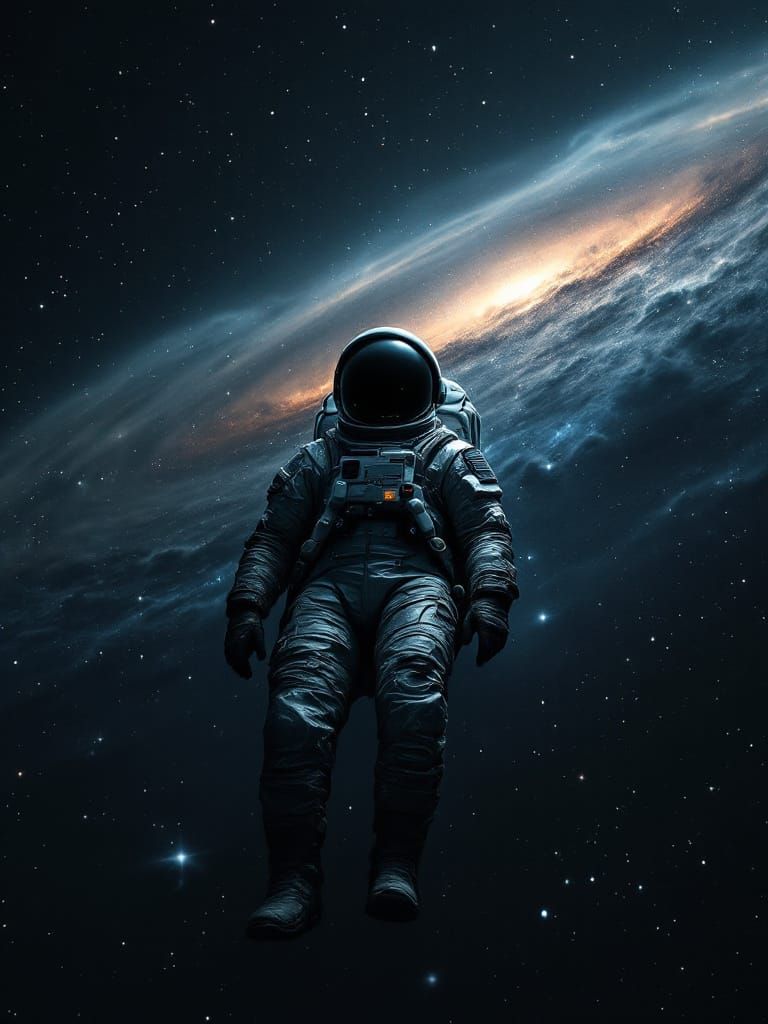 Astronaut in Space: Melancholy and Isolation